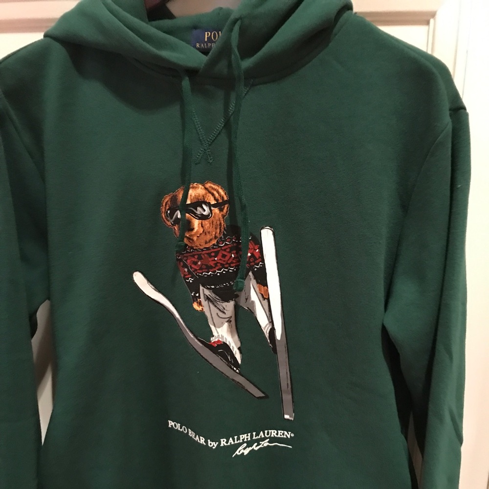 Polo Ralph Lauren Polo Bear Hoodie small Rare
